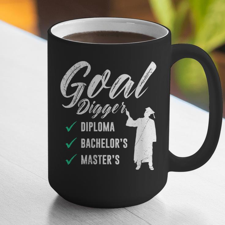 Goal Digger Diploma Master s Bachelor s Master Graduation Graphic Print Coffee Mug