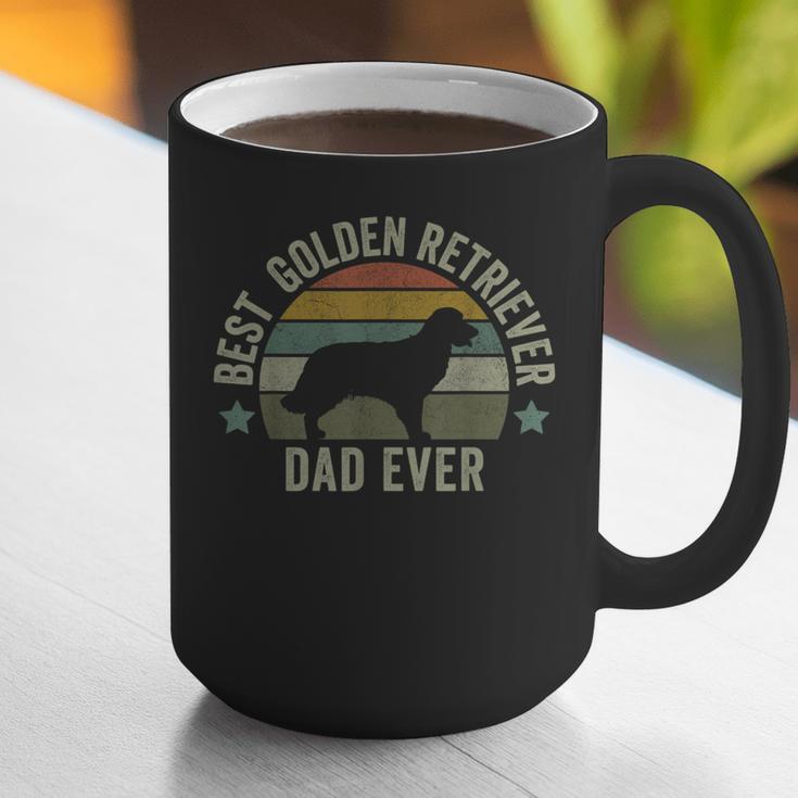 Golden Retriever Dad Dog Shirt Fathers Day Doggy Graphic Print Coffee Mug