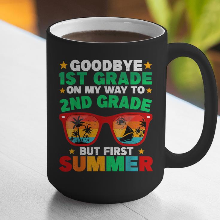 Goodbye 1st Grade First Summer Graduation Last Day Boys Graphic Print Coffee Mug