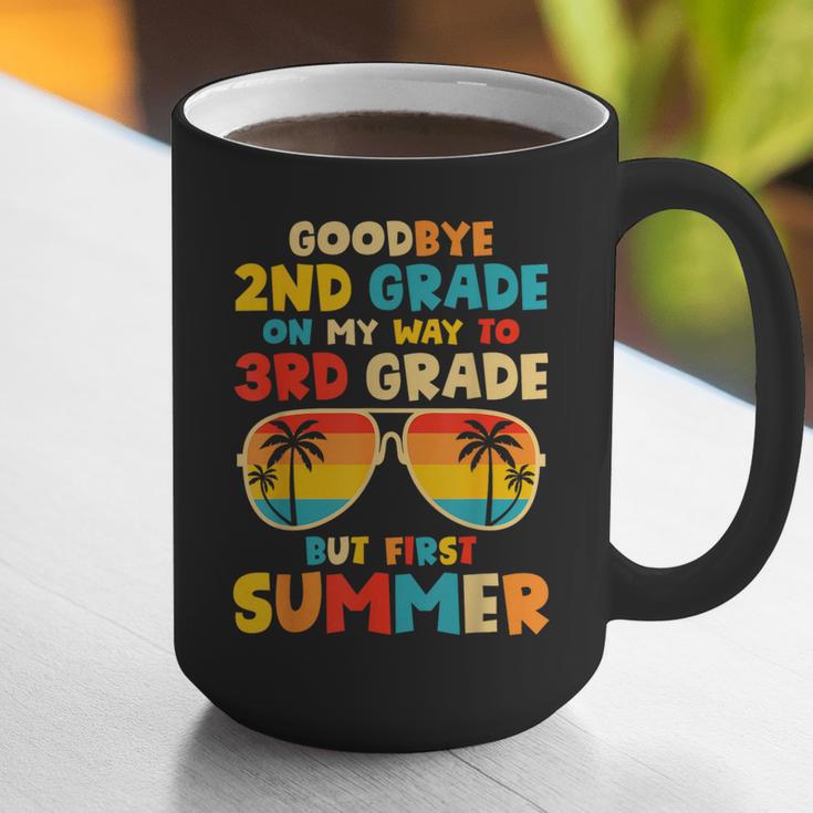 Goodbye 2nd Grade Graduation To 3rd Grade Hello Summer Kids Graphic Print Coffee Mug