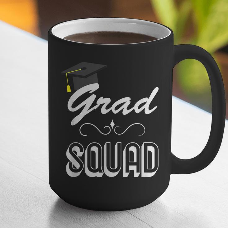 Grad Squad Cute Graduation Graphic Print Coffee Mug