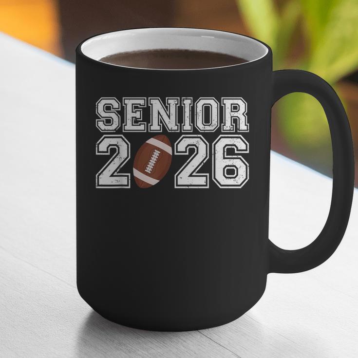Graduate Senior Class Of 2026 Graduation American Football Graphic Print Coffee Mug