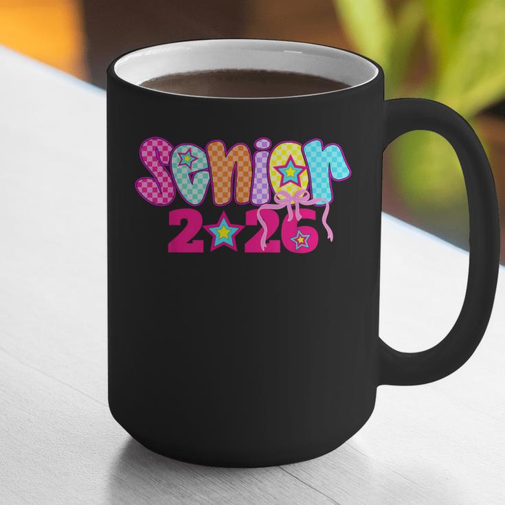 Graduation Class Of 2026 Senior Pink Coquette Bow 2026 Grade Graphic Print Coffee Mug