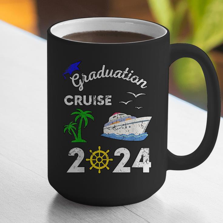 Graduation Cruise 2024 Ship Boat Vacation Summer Vacation Men Women Kids Graphic Print Coffee Mug