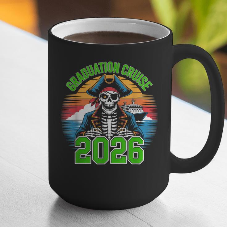 Graduation Cruise 2026 Group Pirate Matching Voyage Graphic Print Coffee Mug