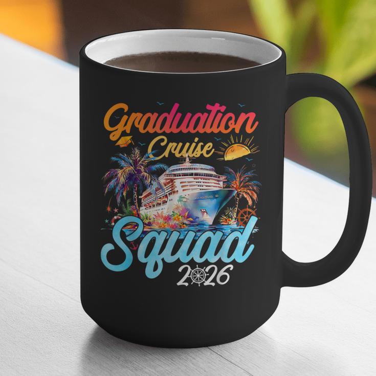 Graduation Cruise Squad 2026 Cruising Graduation Graphic Print Coffee Mug