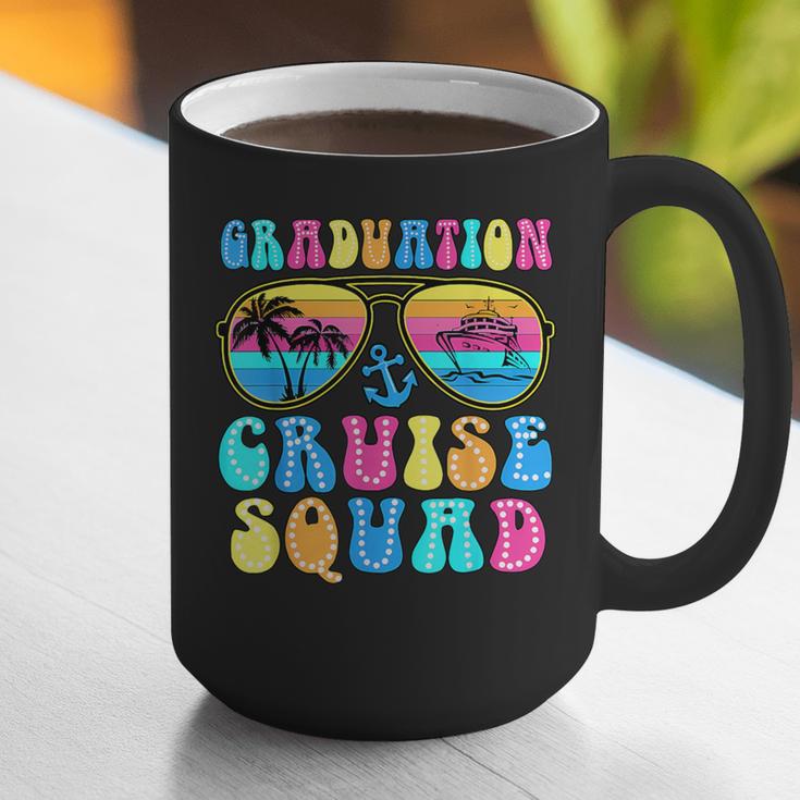 Graduation Cruise Squad Class Of 2025 Vacation Family Grad Graphic Print Coffee Mug