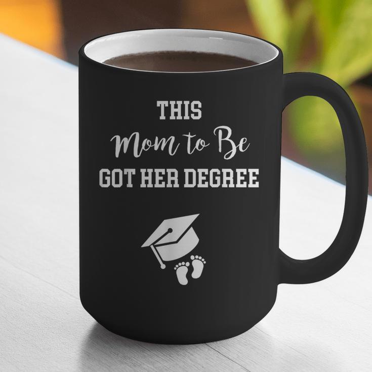 Graduation Pregnancy Announcement Shirt For Expectant Women Graphic Print Coffee Mug