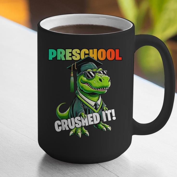 Graduation Preschool DinosaurRex Crushed It Boys Grad Graphic Print Coffee Mug
