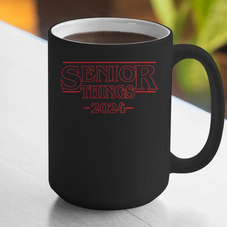 Graduation Senior Things 2024 Graduate Back To School Graphic Print Coffee Mug