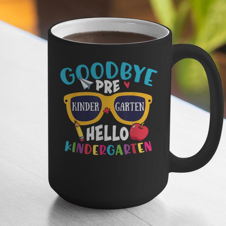 Graduation Shirt Goodbye PreK Hello Kindergarten School Graphic Print Coffee Mug