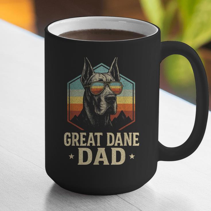 Great Dane Dad Vintage Graphic Print Coffee Mug
