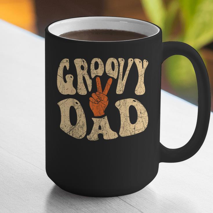 Groovy Dad 70s Aesthetic Nostalgia 1970's Retro Dad Graphic Print Coffee Mug Groovy Dad 70s Aesthetic Nostalgia 1970's Retro Dad Graphic Print Coffee Mug