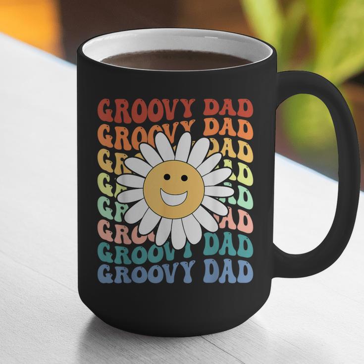 Groovy Dad Matching Outfit Fathers Day Family Retro Vintage Graphic Print Coffee Mug Groovy Dad Matching Outfit Fathers Day Family Retro Vintage Graphic Print Coffee Mug