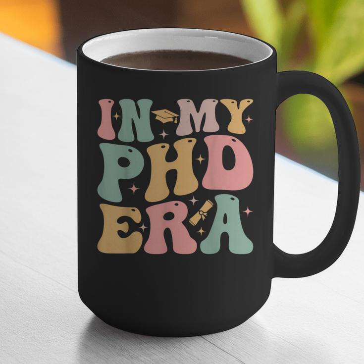 Groovy In My Phd Era Doctorate Graduation Graphic Print Coffee Mug