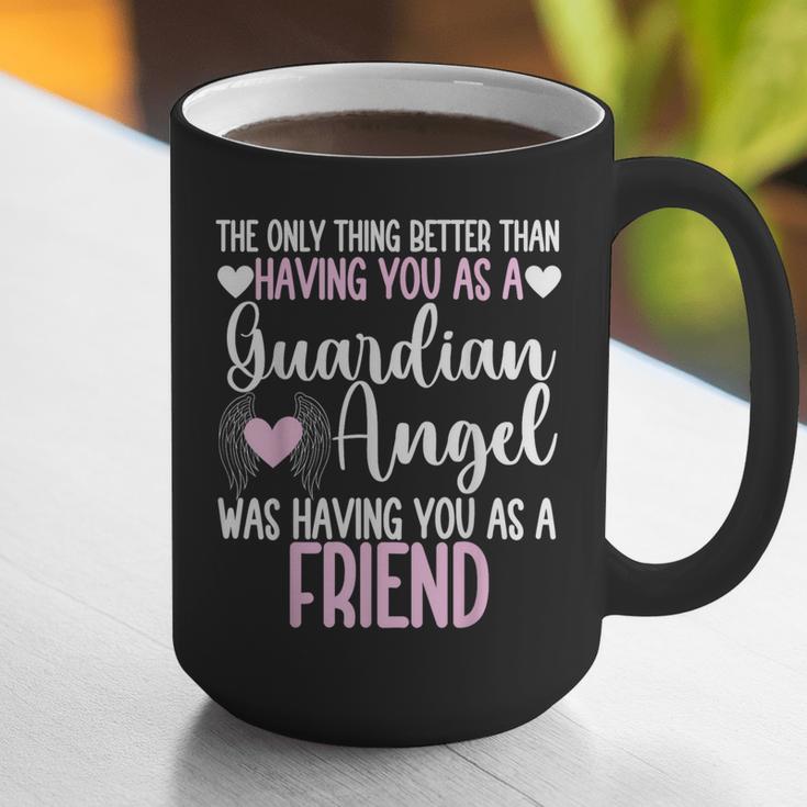 Guardian Angel Memorial In Memory Of Friend Graphic Print Coffee Mug