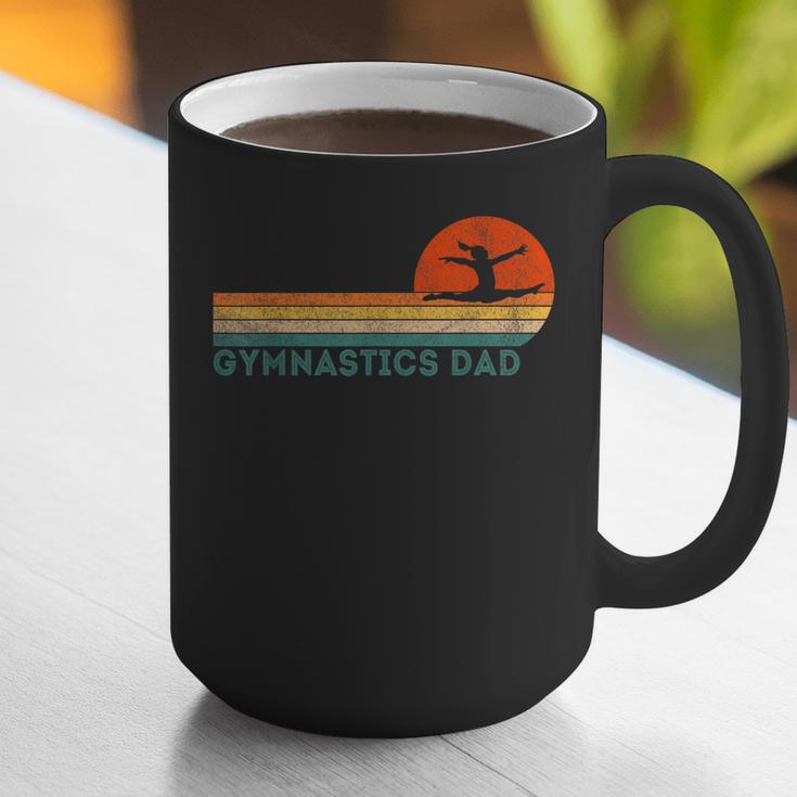 Gymnastics Dad Gymnastics Daughter Gymnast Dad Graphic Print Coffee Mug