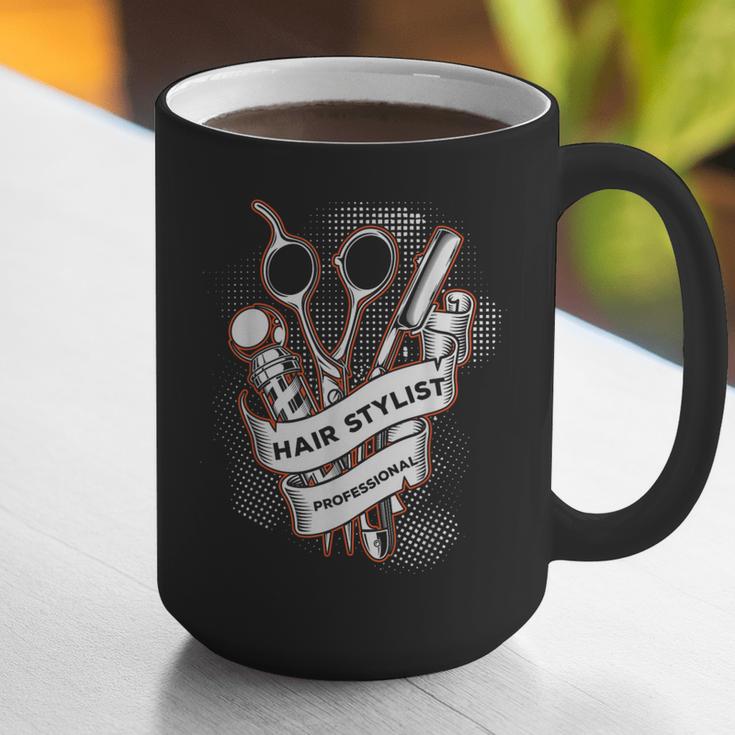 Hairdresser Gift Idea Graduation Tattoo Craft Hairstylist Graphic Print Coffee Mug