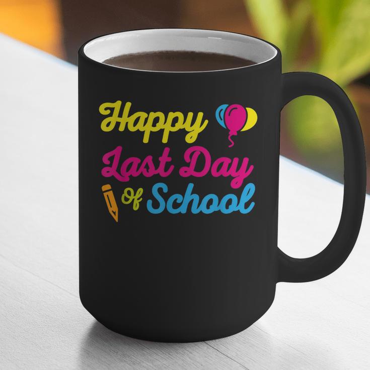 Happy Last Day Of School Graduation Teacher Students T-Shirt Graphic Print Coffee Mug
