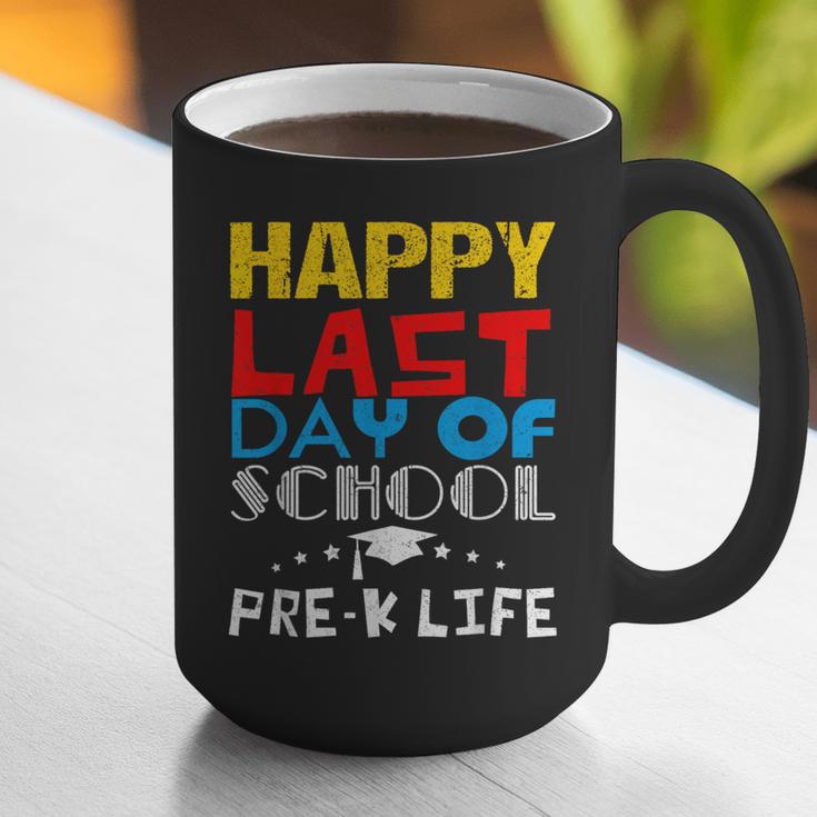 Happy Last Day Of School Pre-K Life Graduation T-Shirt Graphic Print Coffee Mug