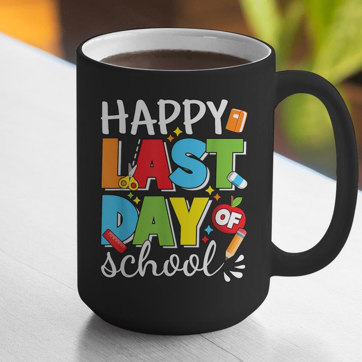 Happy Last Day Of School Teacher Student Graduation Graphic Print Coffee Mug