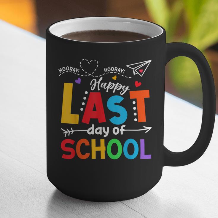 Happy Last Day Of School Teacher Women Student Graduation Graphic Print Coffee Mug