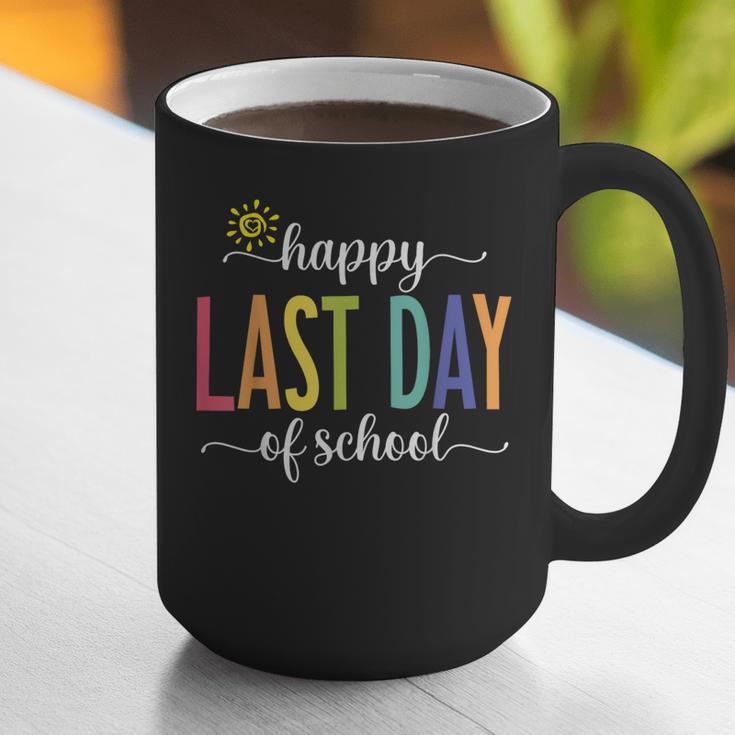 Happy Last Day Of School Women Teachers School Graduation Graphic Print Coffee Mug
