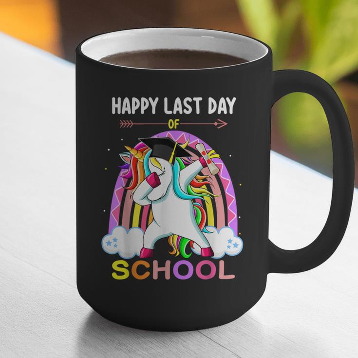 Happy Last Days Of School Graduation Class 2022 Unicorn Girl Graphic Print Coffee Mug