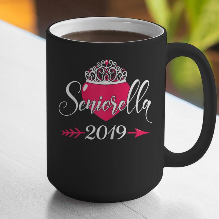 High School 2019 Senior Graduation Shirt Girls Daughter Graphic Print Coffee Mug