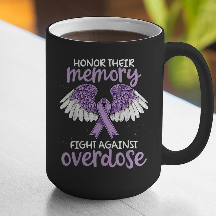 Honor Their Memory Overdose Awareness Support Graphic Print Coffee Mug Honor Their Memory Overdose Awareness Support Graphic Print Coffee Mug