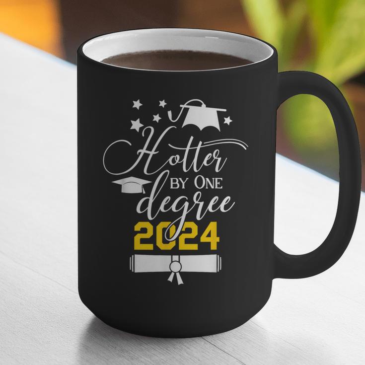 Hotter By One Degree Senior 2024 Class Of 2024 Graduation Graphic Print Coffee Mug