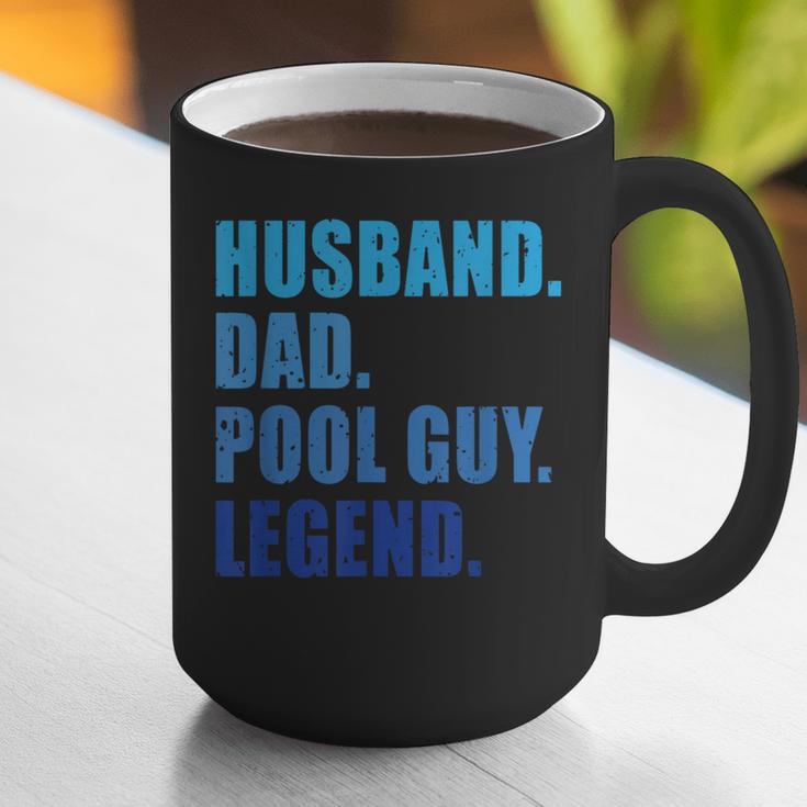 Husband Dad Pool Guy Legend Men Graphic Print Coffee Mug