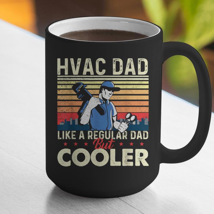 HVAC Dad Like A Regular Dad HVAC Technician AC Repairman Graphic Print Coffee Mug