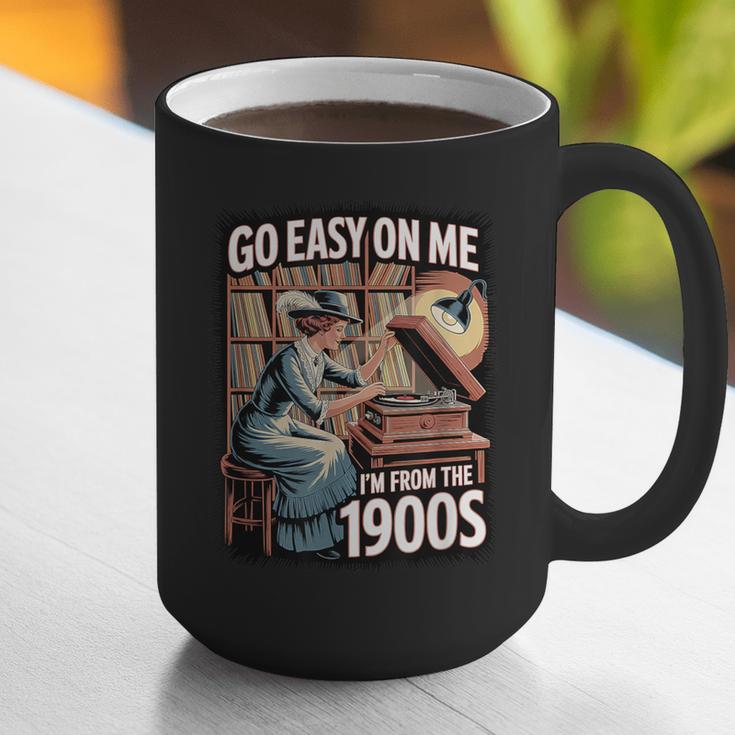 I'm From The 1900s Vinyl Record Lover For Women Graphic Print Coffee Mug I'm From The 1900s Vinyl Record Lover For Women Graphic Print Coffee Mug