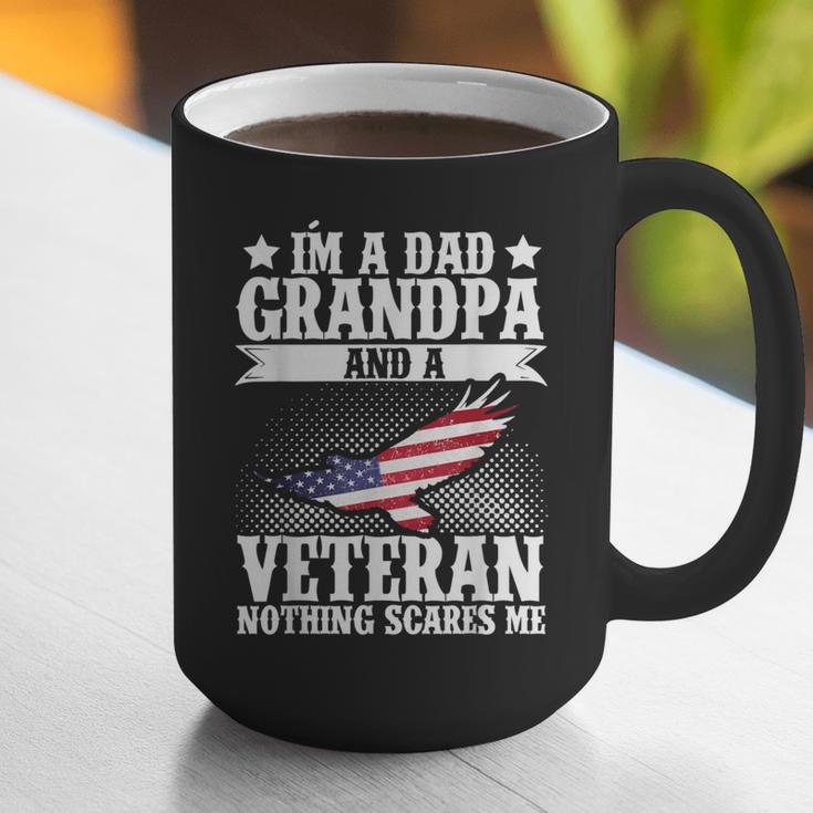 I'm A Dad Grandpa And A Veteran US Flag Veterans Day Graphic Print Coffee Mug I'm A Dad Grandpa And A Veteran US Flag Veterans Day Graphic Print Coffee Mug