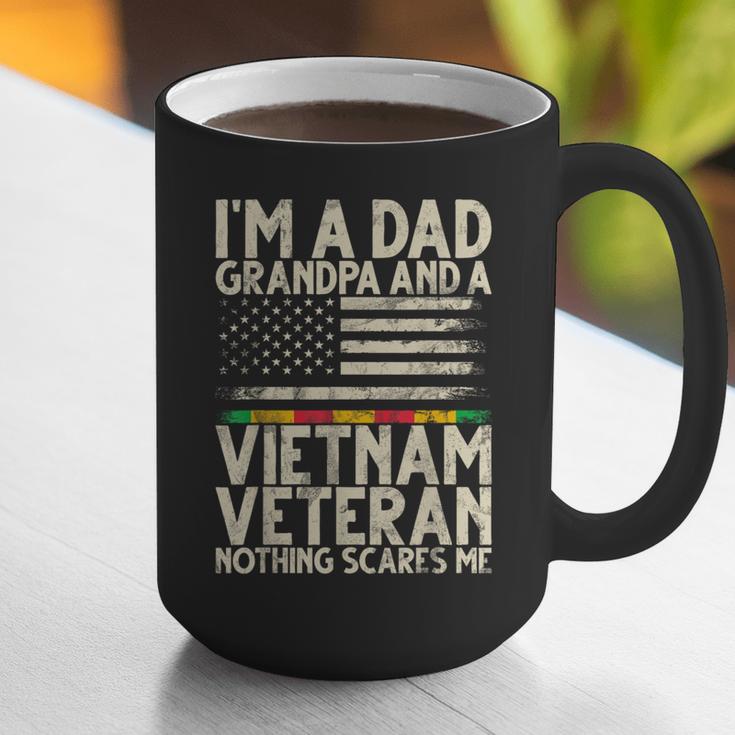 I'm A Dad Grandpa And A Vietnam Veteran Nothing Scares Me Graphic Print Coffee Mug