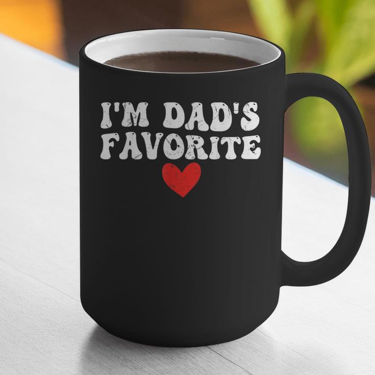 I'm Dad's Favorite Sarcastic Father's Day Graphic Print Coffee Mug