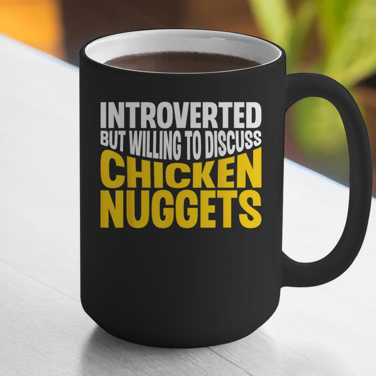 Introvert Antisocial Chicken Nugget Lover Foodie Graphic Print Coffee Mug Introvert Antisocial Chicken Nugget Lover Foodie Graphic Print Coffee Mug