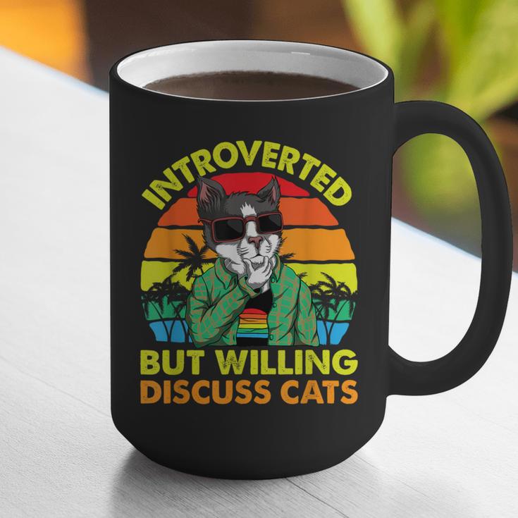Introvert Cats Sarcasm Cat Lover Introverts Graphic Print Coffee Mug Introvert Cats Sarcasm Cat Lover Introverts Graphic Print Coffee Mug
