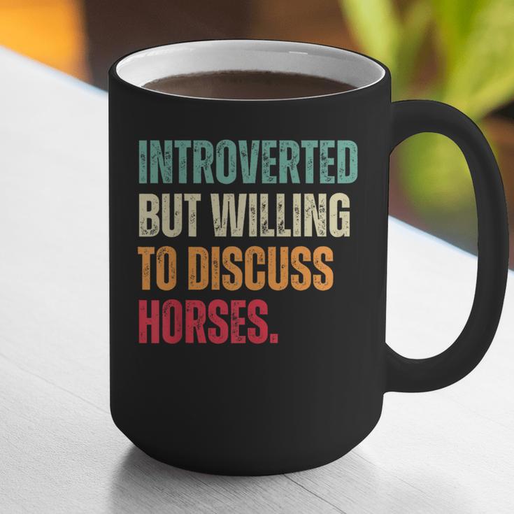 Introvert Cute Horse Lover Horse Riding Equestrian Graphic Print Coffee Mug Introvert Cute Horse Lover Horse Riding Equestrian Graphic Print Coffee Mug