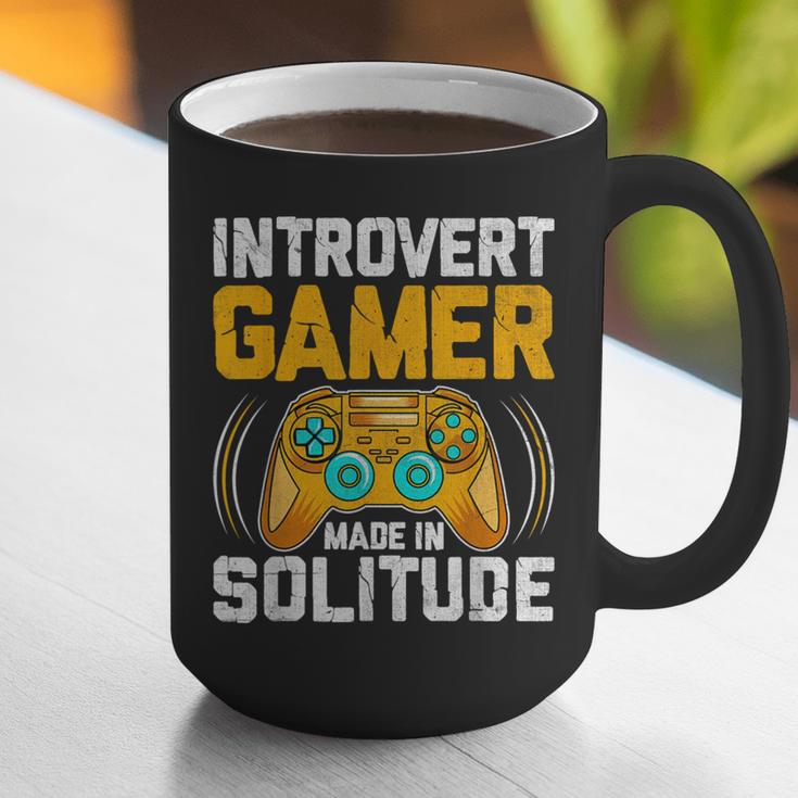 Introvert Gamer Video Games Anti Social Team Player Graphic Print Coffee Mug