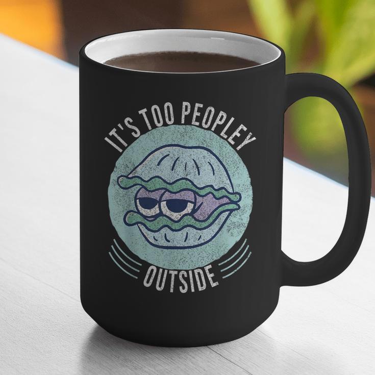 Introvert Too Peopley Anti-Social Shy Person Graphic Print Coffee Mug Introvert Too Peopley Anti-Social Shy Person Graphic Print Coffee Mug