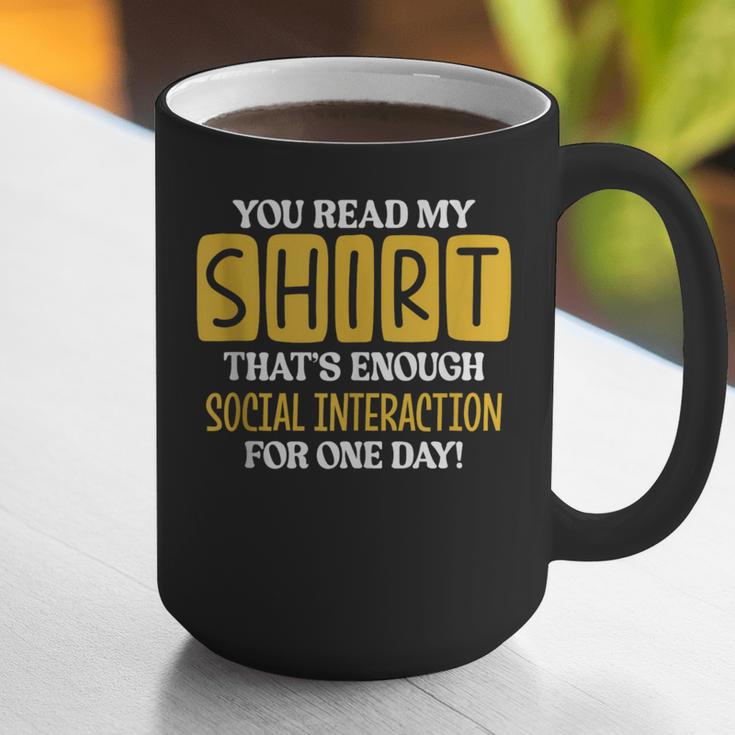 Introvert Quote Motivational For Men Women Kids Graphic Print Coffee Mug
