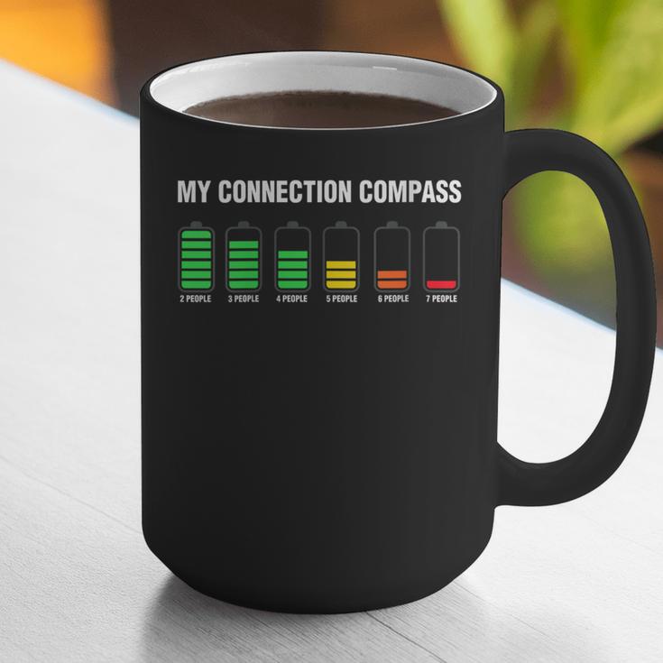Introvert Tired Battery Graphic Print Coffee Mug Introvert Tired Battery Graphic Print Coffee Mug