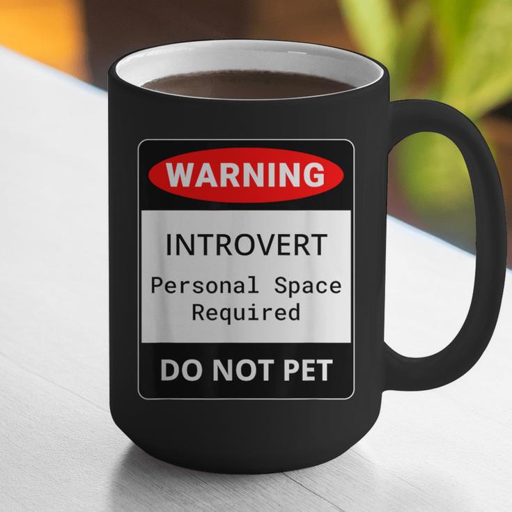 Introvert Warning Danger Do Not Pet Disturb Anti-Social Graphic Print Coffee Mug Introvert Warning Danger Do Not Pet Disturb Anti-Social Graphic Print Coffee Mug