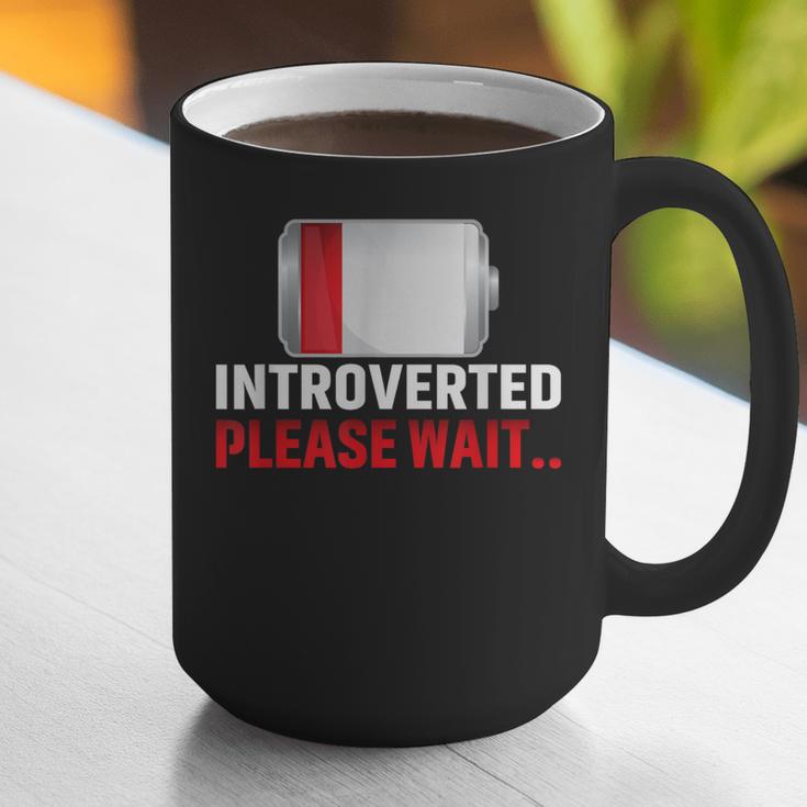 Introverted Please Wait Introvert Saying Sarcasm Graphic Print Coffee Mug Introverted Please Wait Introvert Saying Sarcasm Graphic Print Coffee Mug