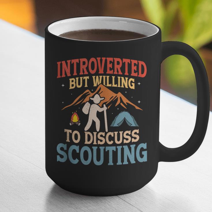 Introvert's Scouting Passion Graphic Print Coffee Mug Introvert's Scouting Passion Graphic Print Coffee Mug