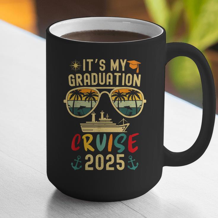 It's My Graduation Cruise 2025 Summer Cruise Seniors Trip Graphic Print Coffee Mug