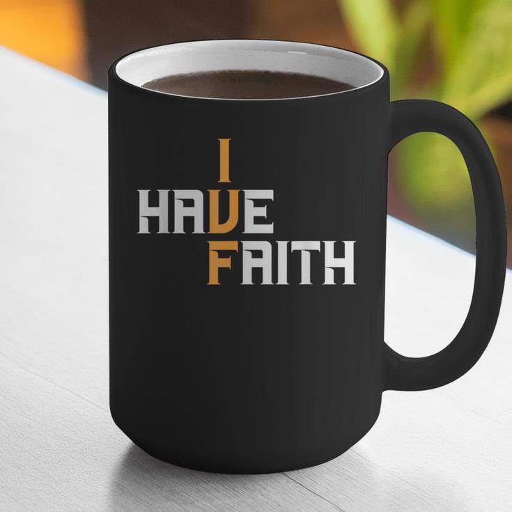 IVF I Have Faith IVF Mom IVF Dad Transfer Day Graphic Print Coffee Mug