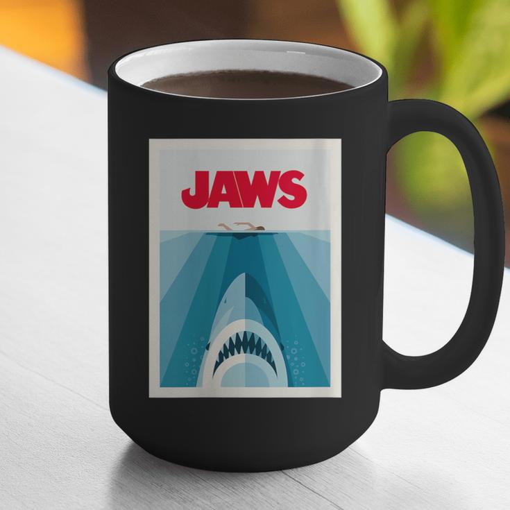 Jaws 2025 Classic Movie Nostalgia Graphic Print Coffee Mug